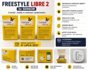 FreeStyle Libre 2 Sensor – 3 sztuki | osobne
