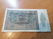 NIEMCY  500 000 Marek  1923 r.