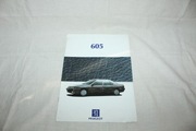 Prospekt Peugeot 605