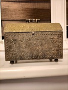 Dekoracyjna szkatułka XIX wiek 