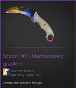 Szpon  Marmurkowy gradient Skiny CS2