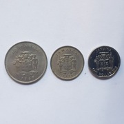 Monety, Jamajka 10 centów 1969, 5 centów 1975, 1 dolar 2015
