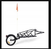 Klarfit przyczepka rowerowa transportowa jednośladowa nowa do 35kg 