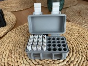 Pudełko, organizer do przechowywania baterii AAA 32x sztuki