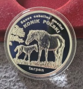 Srebrna moneta 20 zł konik polski 