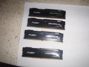 Ram HyperX Fury. 16 GB 4x4 GB DDR4  2133.