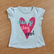 Bluzka z krótkim rękawem dla dziewczynki always stay cool 104