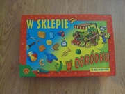 Gra Planszowa W Sklepie i W Ogródku 2 w 1