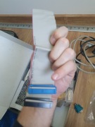 Kable taśmy PC:IDEATA,kable zasilające C5 C13, przejściówki Molex VGA,audio