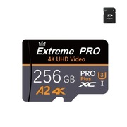 Karta pamięci Extreme Pro 4K 256 GB klasy 10, A2, U3 z adapterem SD