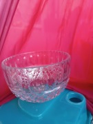 Vintage Kryształowa misa z okresu PRL