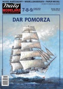 Mały Modelarz 7-8-9_2022 DAR POMORZA model 1:200