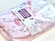 Rożek niemowlęcy z usztywnieniem- flaming 