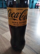 Coca  Cola zero cukru lemon cytrynowa 1,25 L