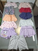 Zestaw 11 szt. Spodenki Dziewczęce Markowe Rozmiar 98/104