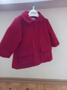 Płaszczyk zimowy dla dziewczynki rozmiar 68-74