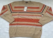 Sweter wełniany męski r.S, 80%wełna,20%polyamid