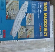 Model Kartonowy GPM Dar Młodzieży + wręgi i detale