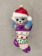 Bombka choinkowa szklana 