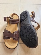 Sandały męskie Clarks Witham Bank dark brown lea