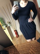 Sukienka czarna Armani Junior S oryginał