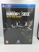 RAINBOW SIX SIEGE ART OF SIEGE EDITION PS4 PL + STELLBOOK Nowe Folia
