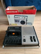 Magnetofon kasetowy  kaseciak odtwarzacz kaset magnetofonowych PRL DDR 