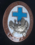 GOPR PTTK Blacha duża+nakrętka 