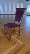 Krzesła drwniane tapicerowane