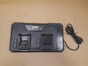 Erbauer 18 V EXT G2 i G1 300W 6A podwójna szybka ładowarka akumulatorów