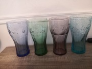 Szklanki coca-cola edycja kolekcjonerska limitowana szkło - 4 sztuki