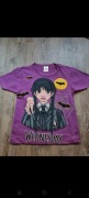 Nowa koszulka T shirt Wednesday rozm 104 rodzina addamsow