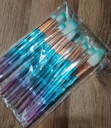 Zestaw 20 pędzli do makijażu nowe syrenka