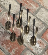 Mosiężny wieszak 6 szt.