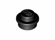 LEGO 4073 1x1 okrągły czarny 4 sztuki