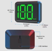 Licznik prędkości GPS usb