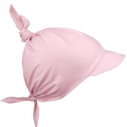 Chustka z daszkiem Bandamka letnia czapka bawełniana wz 122 Jasny Łosoś