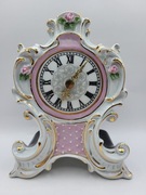 Porcelanowy zegar Hanas Josefina Royal Dux