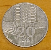 20 zł kłosy 1976