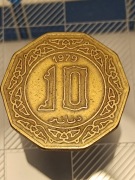 Algieria 10 dinarów, 1979