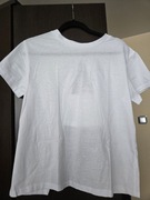 Biała koszulka z krótkim rekawkiem