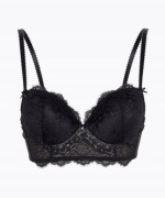 LOVABLE biustonosz push up longline koronka/mikrofibra 75B