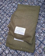 Koc wełniany zielony olive us army nowy replika