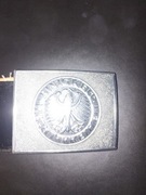 WOJSKOWY PAS SKÓRZANY NIEMIECKI BUNDESWEHRA