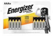 5x Bateria ENERGIZER Alkaline Power, AAA, LR03, 8szt.