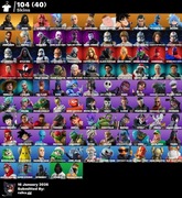 Konto Fortnite (105 skinów)