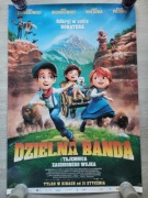Plakat kinowy z filmu bajki Dzielna banda bajka
