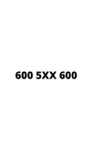 Złoty numer 600 5XX 600 