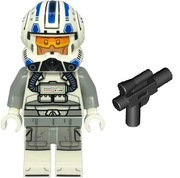 Lego Star Wars sw1401 figurka Clone Trooper Pilot Captain Jag + broń NOWA