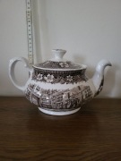 Czajnik na herbatę, Royal Tudor, brązowy, stan bardzo dobry